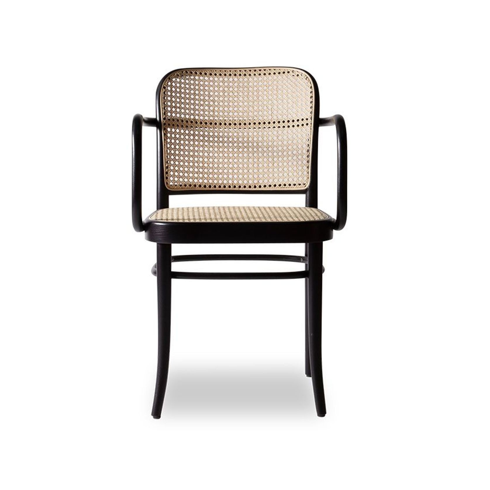 811 Hoffmann Armchair - Black Stain - by TON gallery detail image