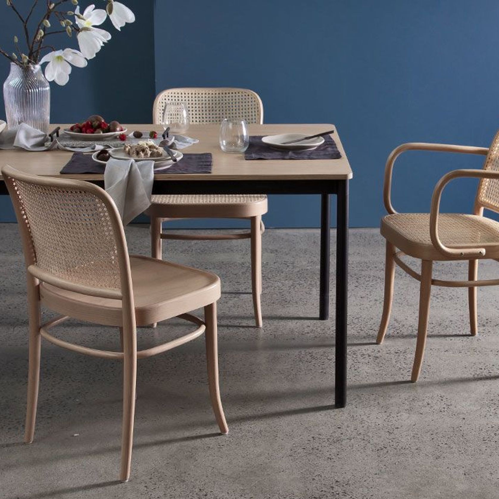 811 Hoffmann Armchair - Natural - by TON gallery detail image