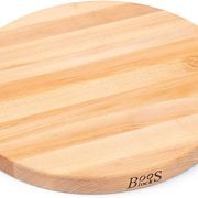 Boos Block Maple Wood Edge Grain Reversible Round Cutting Board - 46cm X 4cm gallery detail image