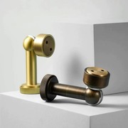 Luxe Doorware - Mosman Magnetic Door Stop - Brass gallery detail image