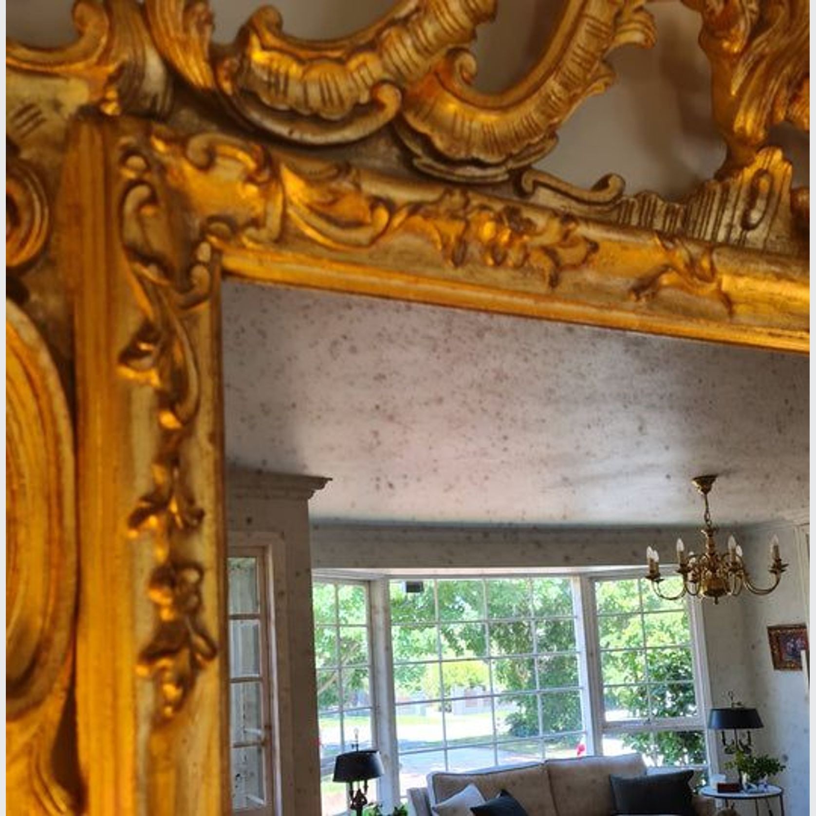Venetian Gilded Mirror -Late 18th Century Style gallery detail image