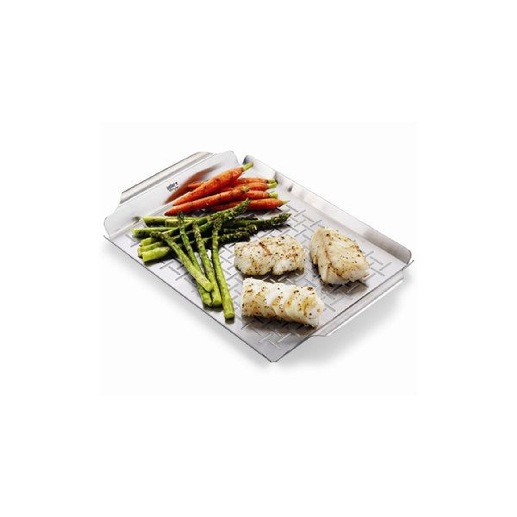 Weber Stainless Grill Pan Large gallery detail image