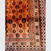 Zabol Burnt Orange Rug 231 x 100cm gallery detail image