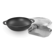 Weber GBS Cast Iron Wok and Steamer gallery detail image