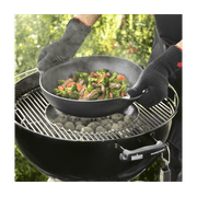 Weber GBS Cast Iron Wok and Steamer gallery detail image