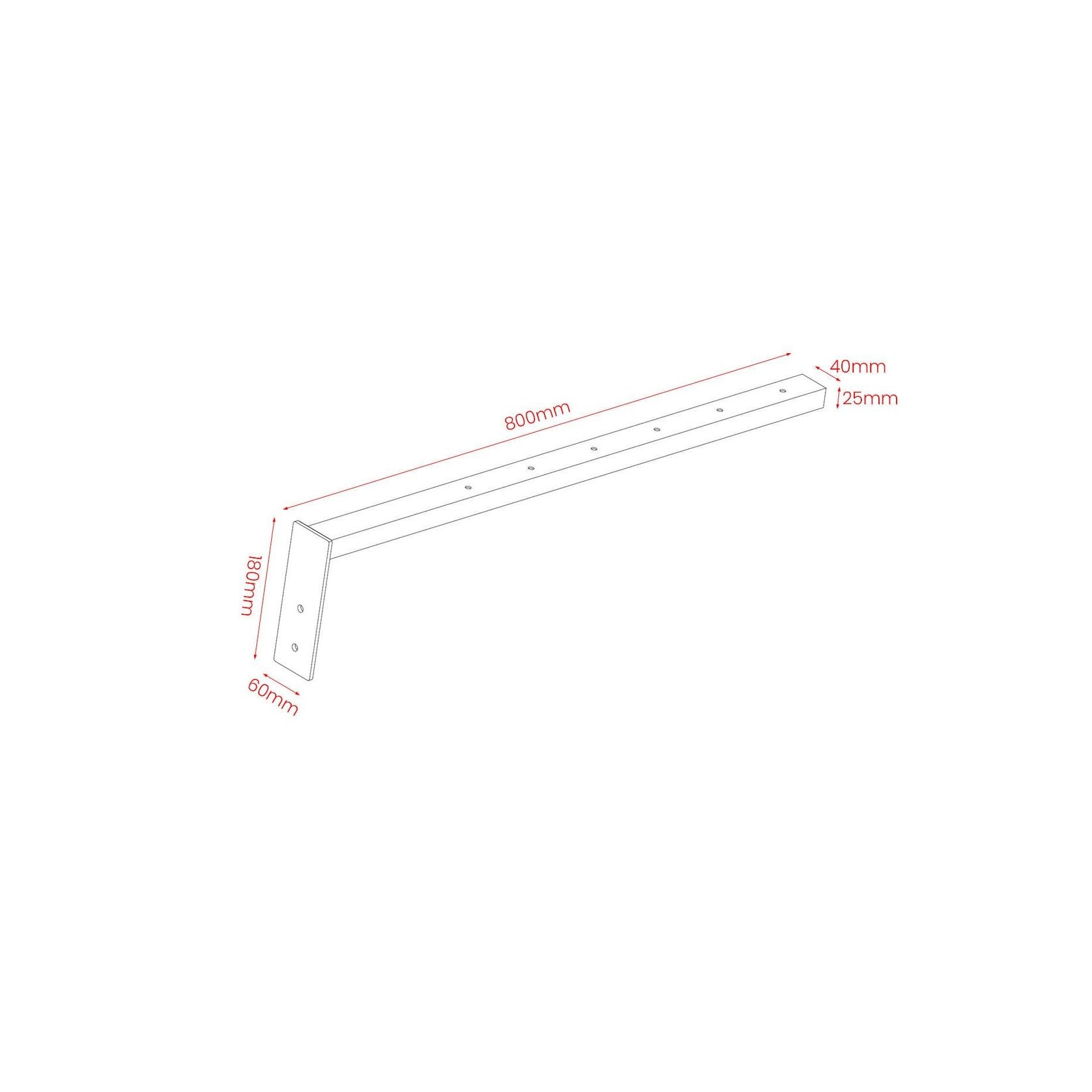 Soffit Wall Mounted Pergola Bracket gallery detail image