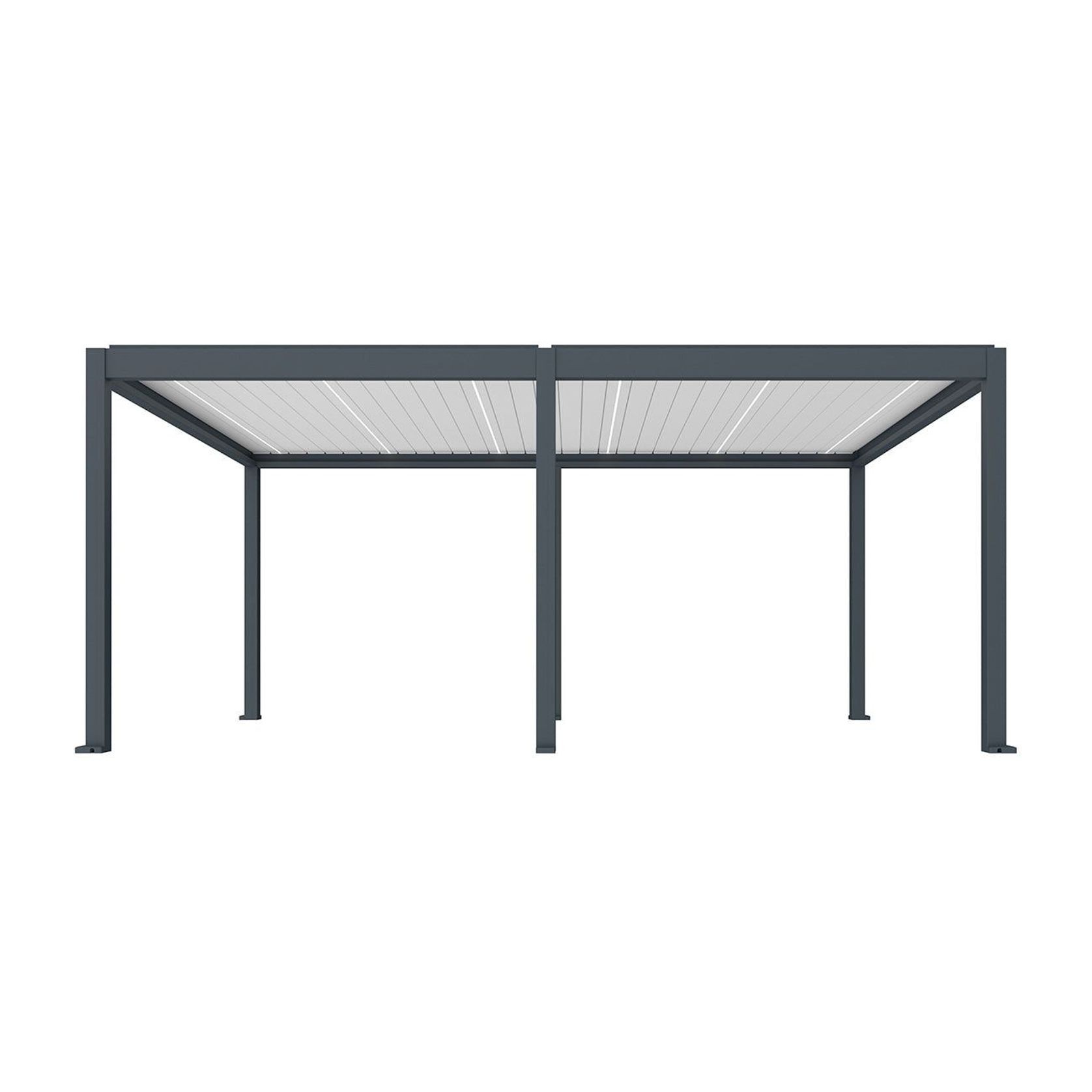 Caribbean Motorised Freestanding Louvre Roof Aluminium Pergola gallery detail image