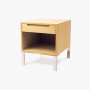 Sto Bedside (2 drawer) - Table by Apartmento gallery detail image