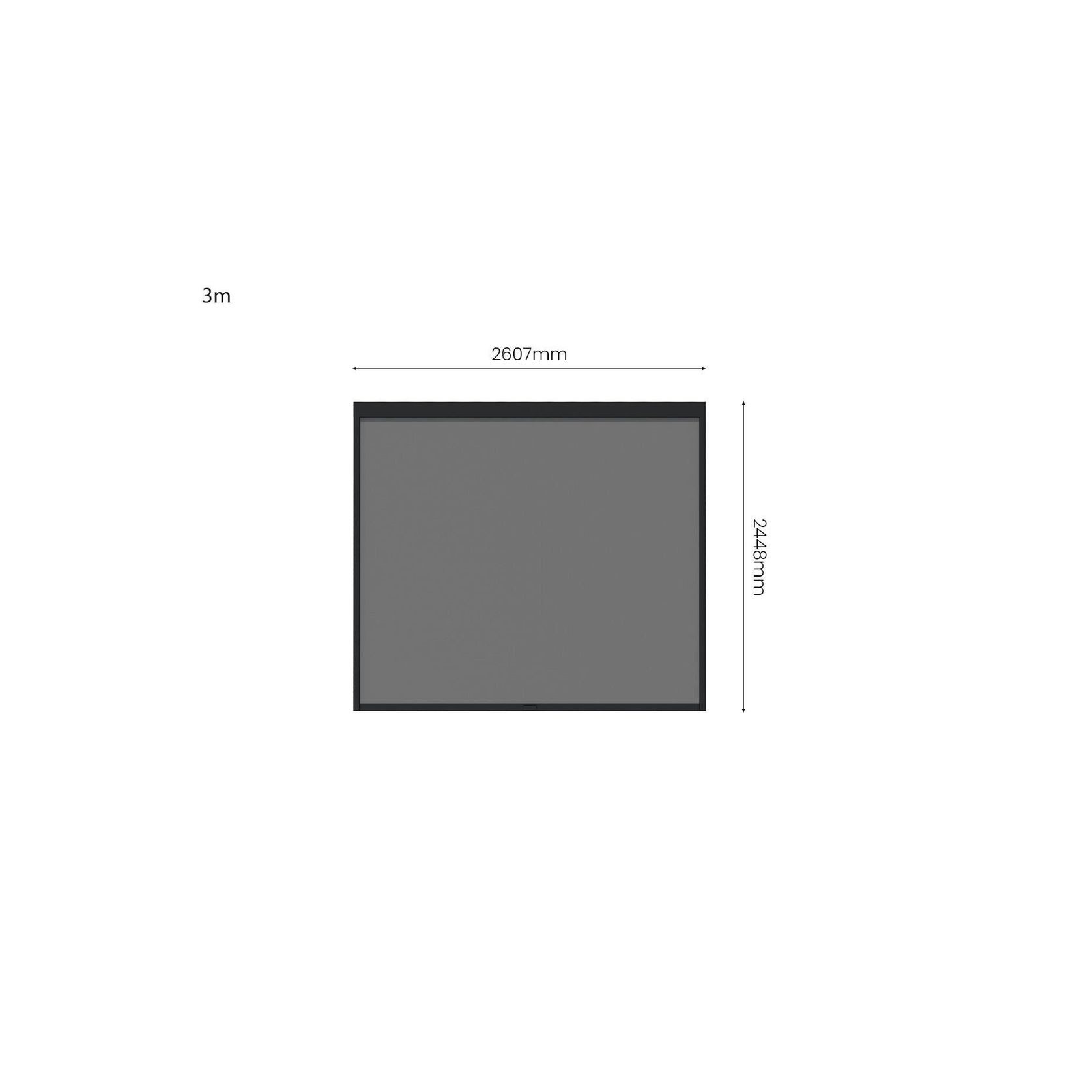 Retractable Shade Blind For Tasman Freestanding Pergola gallery detail image