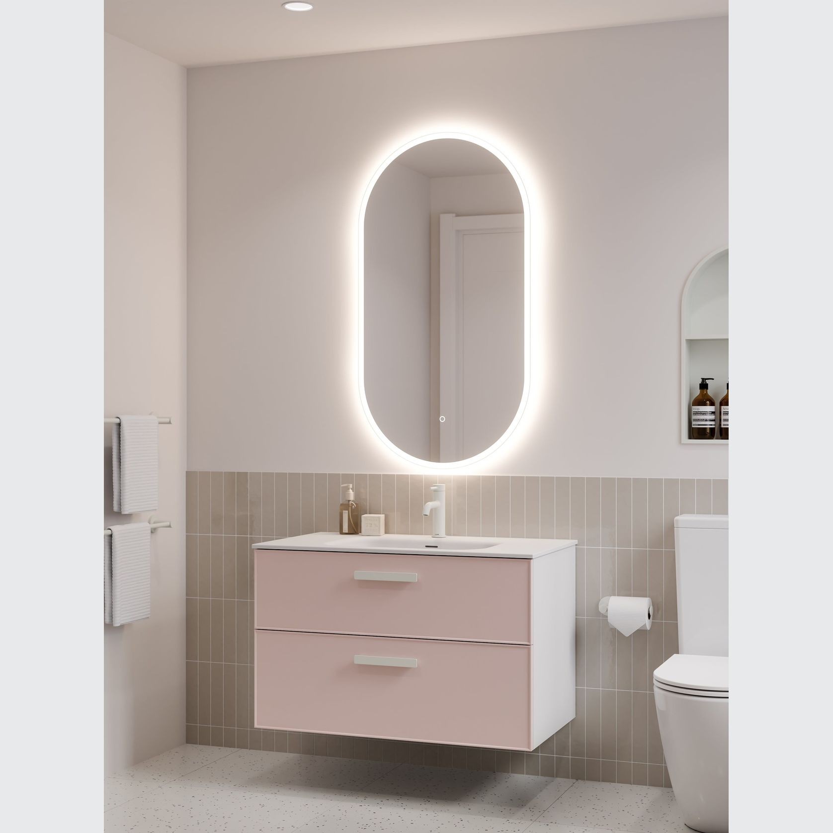 Lineare 900 Axel 2 Drawer Vanity gallery detail image