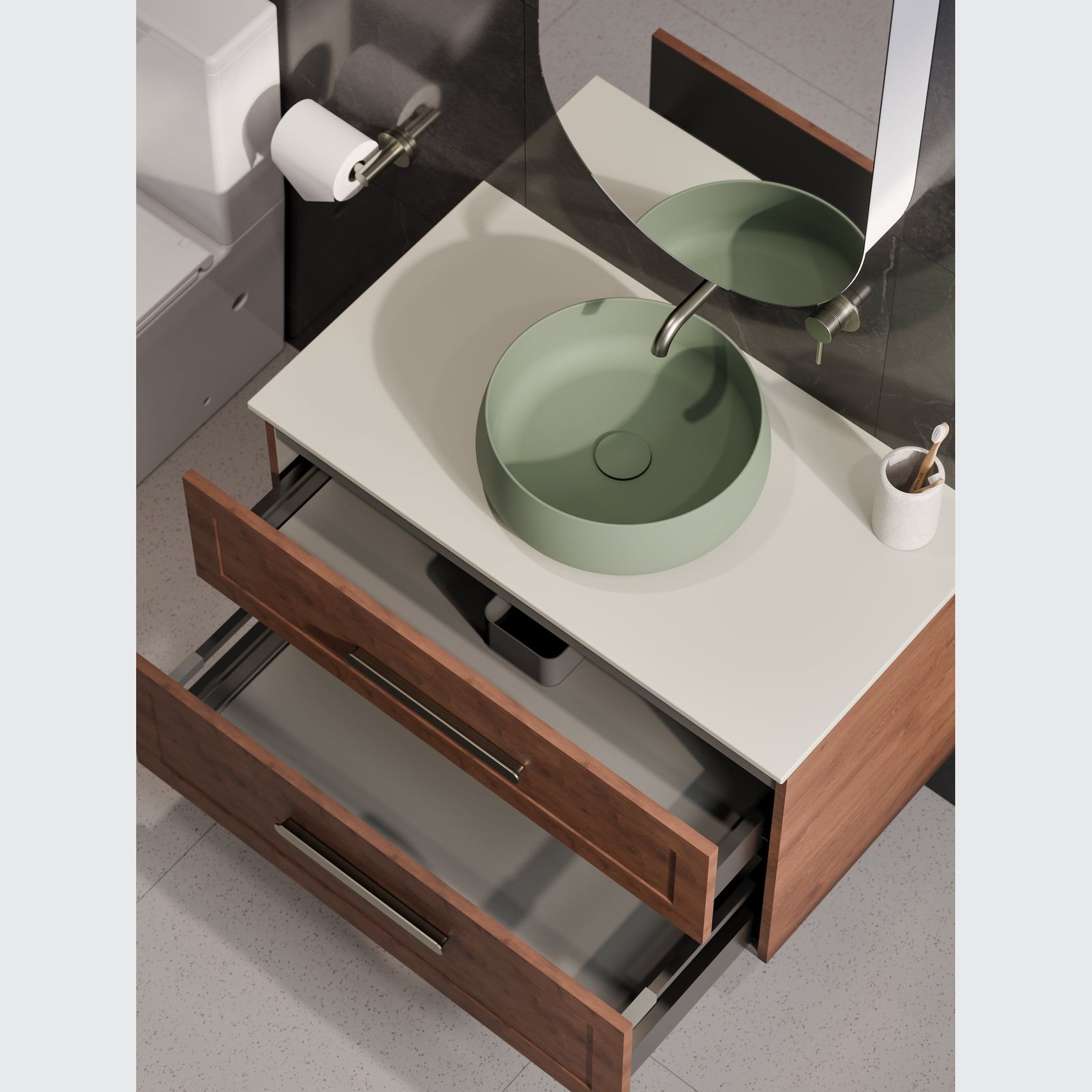 Lineare 900 Loft 2 Drawer Vanity gallery detail image