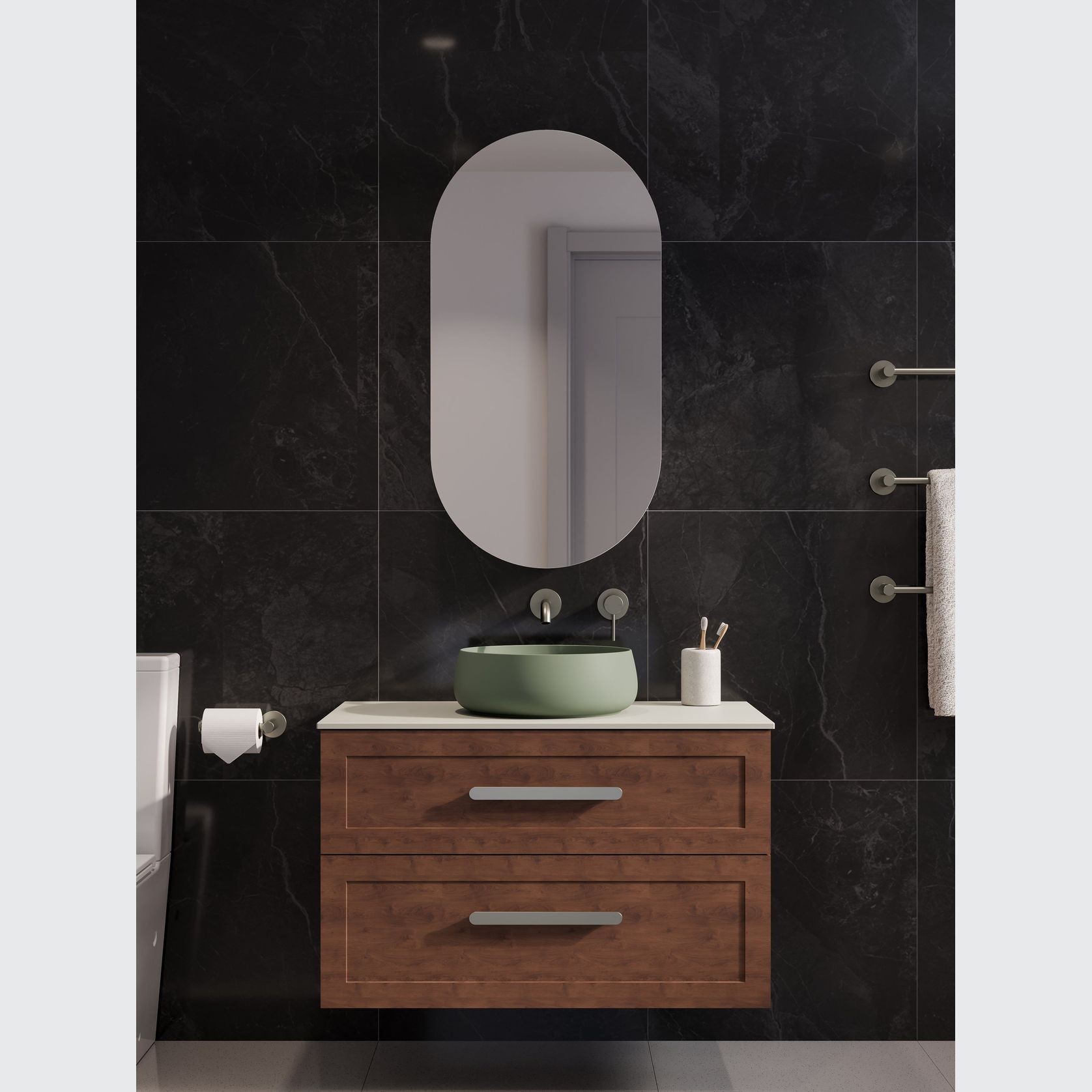 Lineare 900 Loft 2 Drawer Vanity gallery detail image