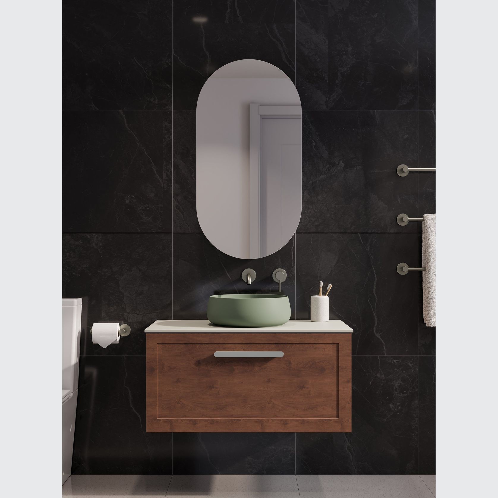 Lineare 900 Loft Single Drawer Vanity gallery detail image