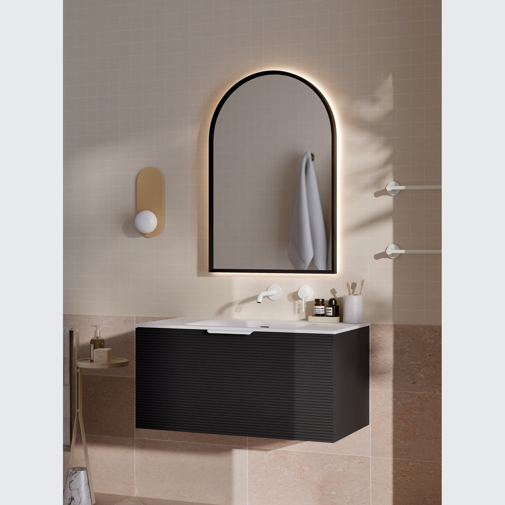 Lineare 900 Orchard Single Drawer Vanity gallery detail image