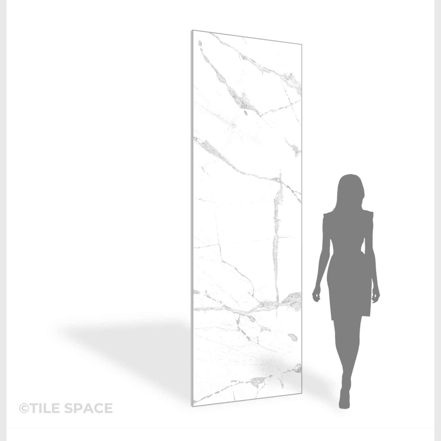 Ductile Blanc Invisible Marble Tile gallery detail image