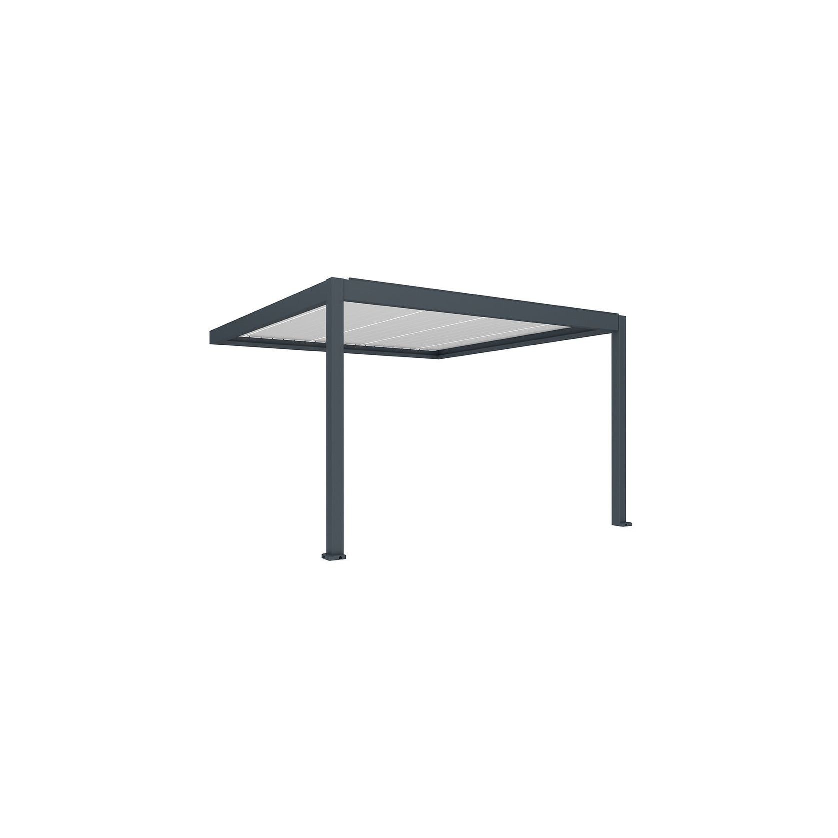 Caribbean Motorised Wall Mounted Louvre Roof Aluminium Pergola gallery detail image