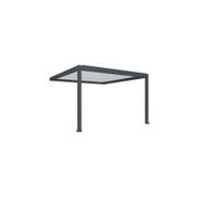 Caribbean Motorised Wall Mounted Louvre Roof Aluminium Pergola gallery detail image