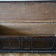 Italian 17th Century Walnut Cassone Chest gallery detail image