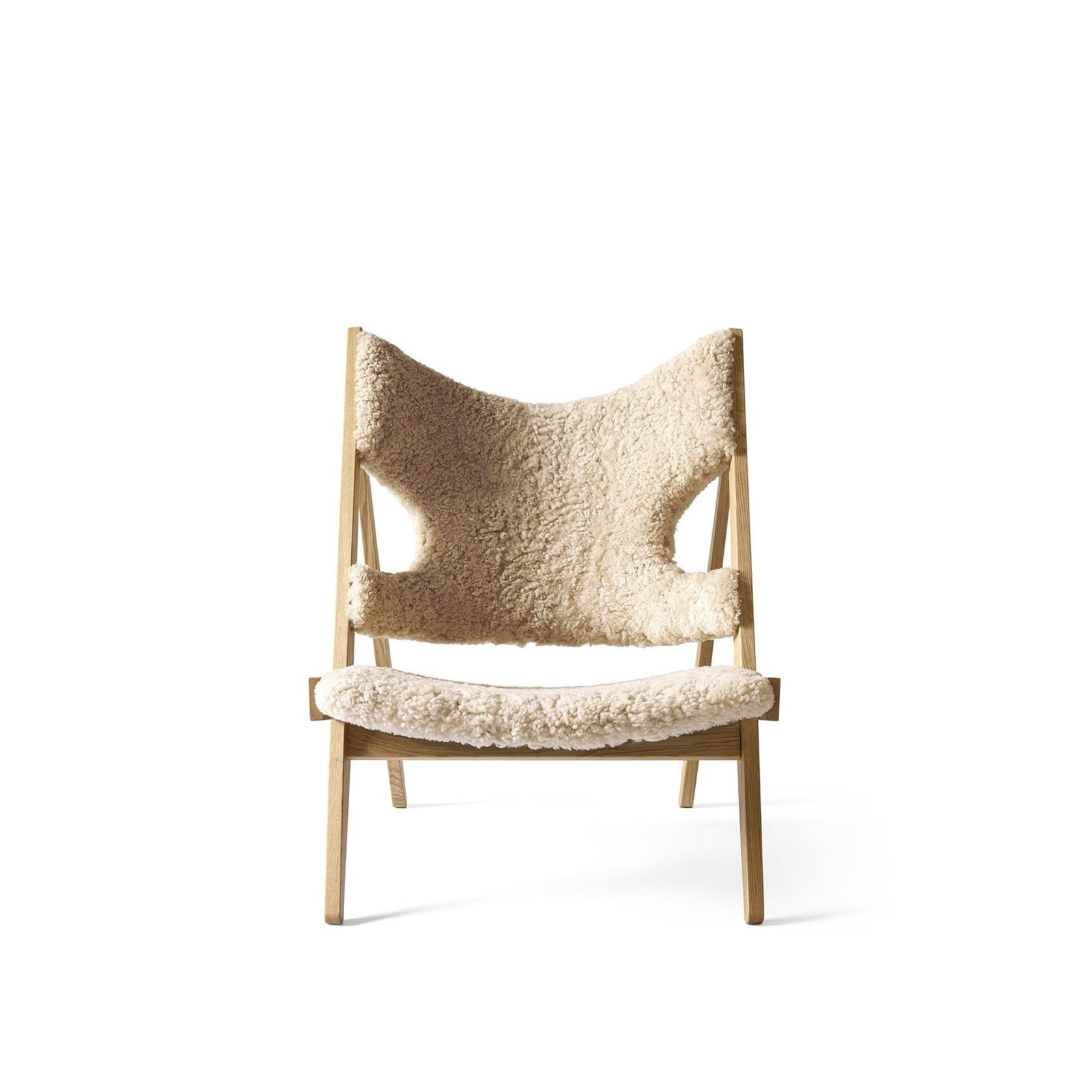 Audo CPH Knitting Lounge Chair, Sheepskin gallery detail image
