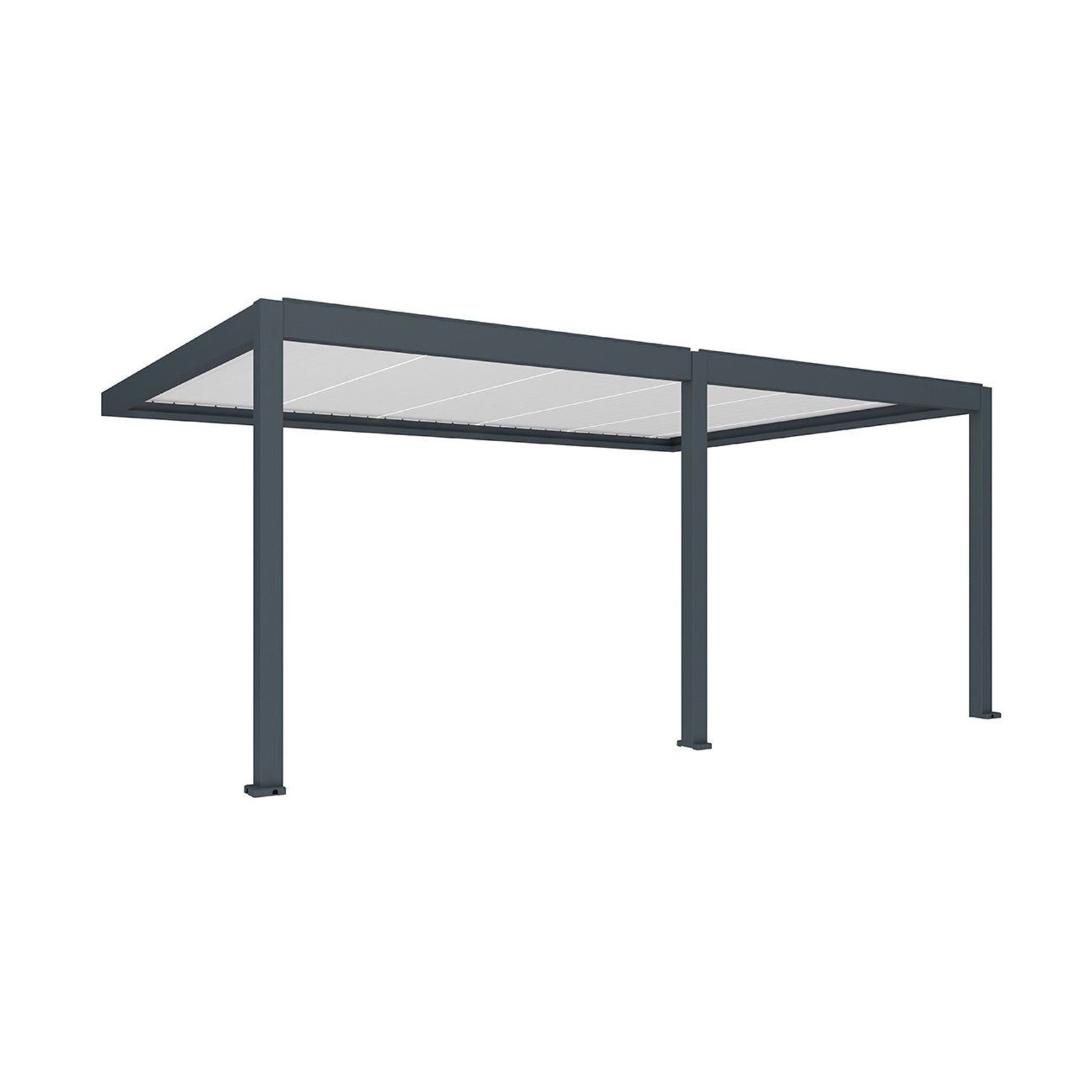 Caribbean Motorised Wall Mounted Louvre Roof Aluminium Pergola gallery detail image