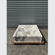 Square Coffee Table - Milky Blue Marble | Natural Stone Co. gallery detail image