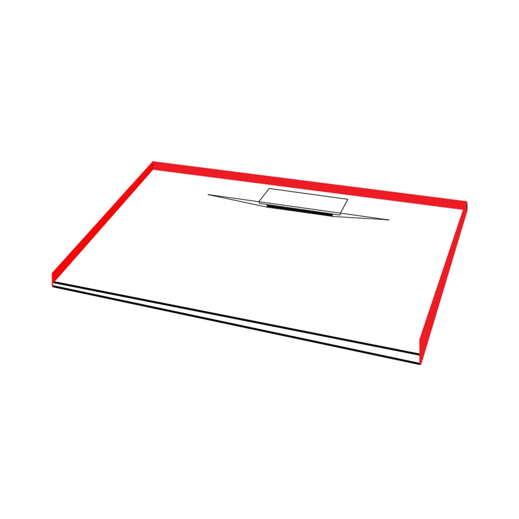 Pinnacle Alcove Tray 900x1400x900 gallery detail image