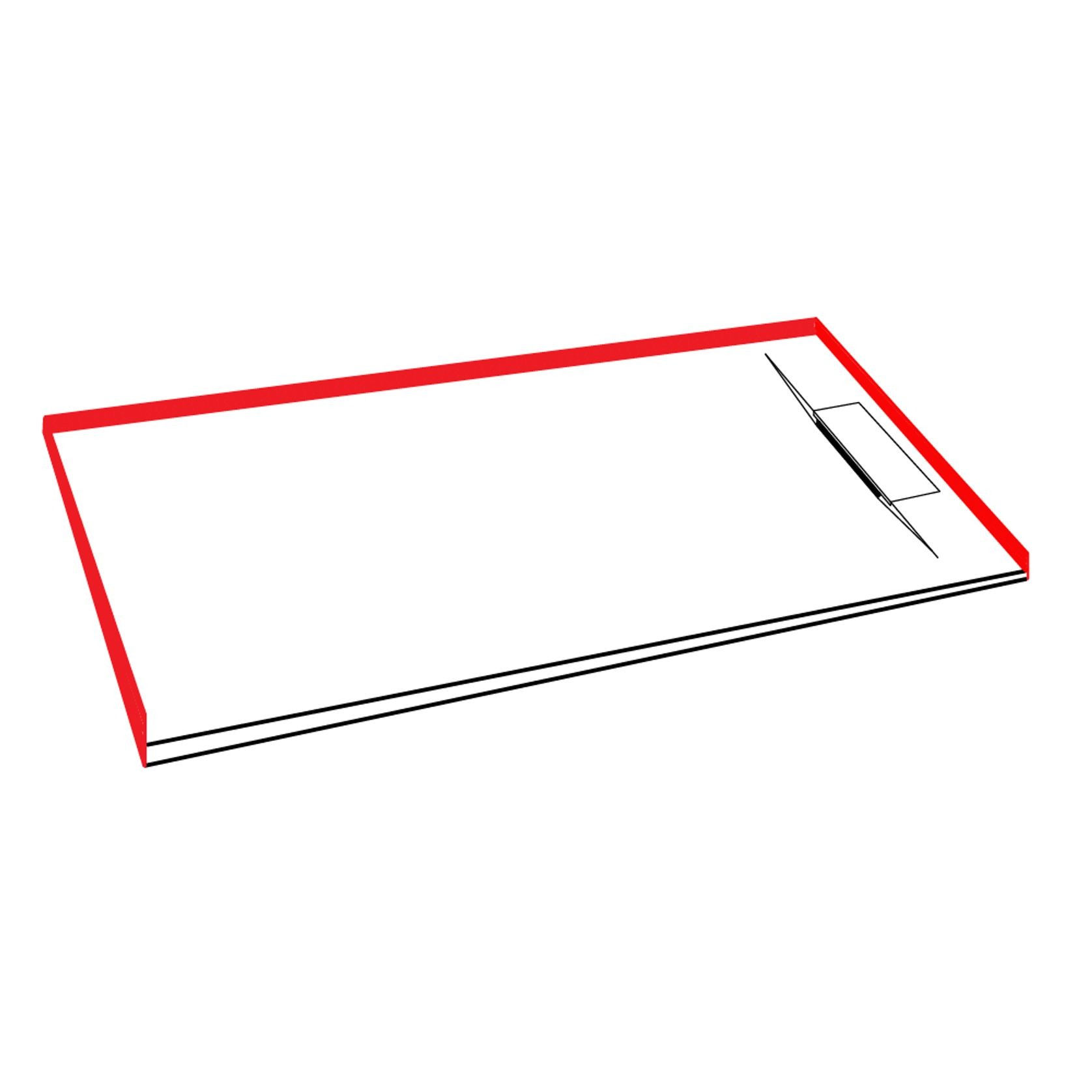 Pinnacle Alcove Tray 900x1600x900 gallery detail image