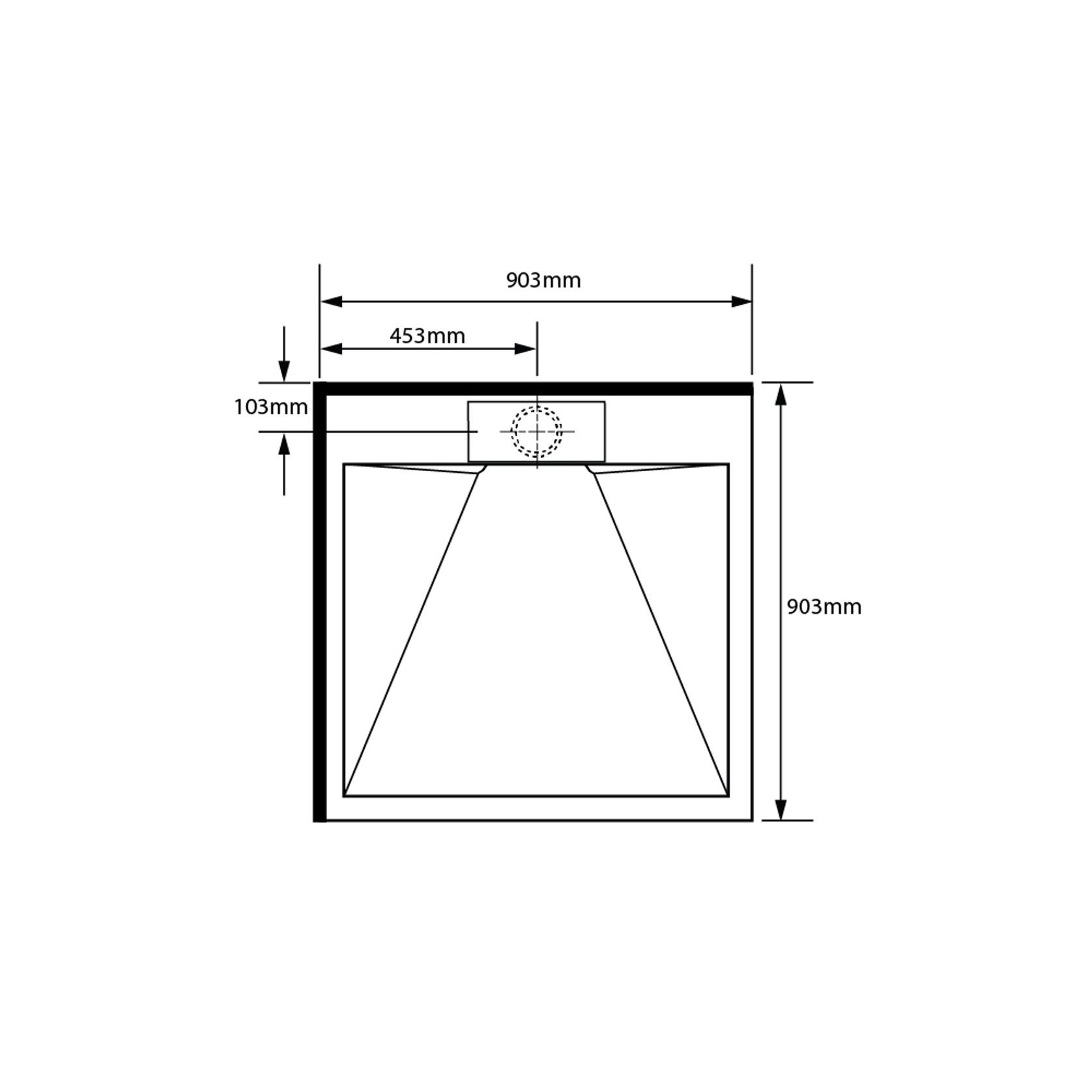 Pinnacle 2 Sided Tray 900×900 gallery detail image