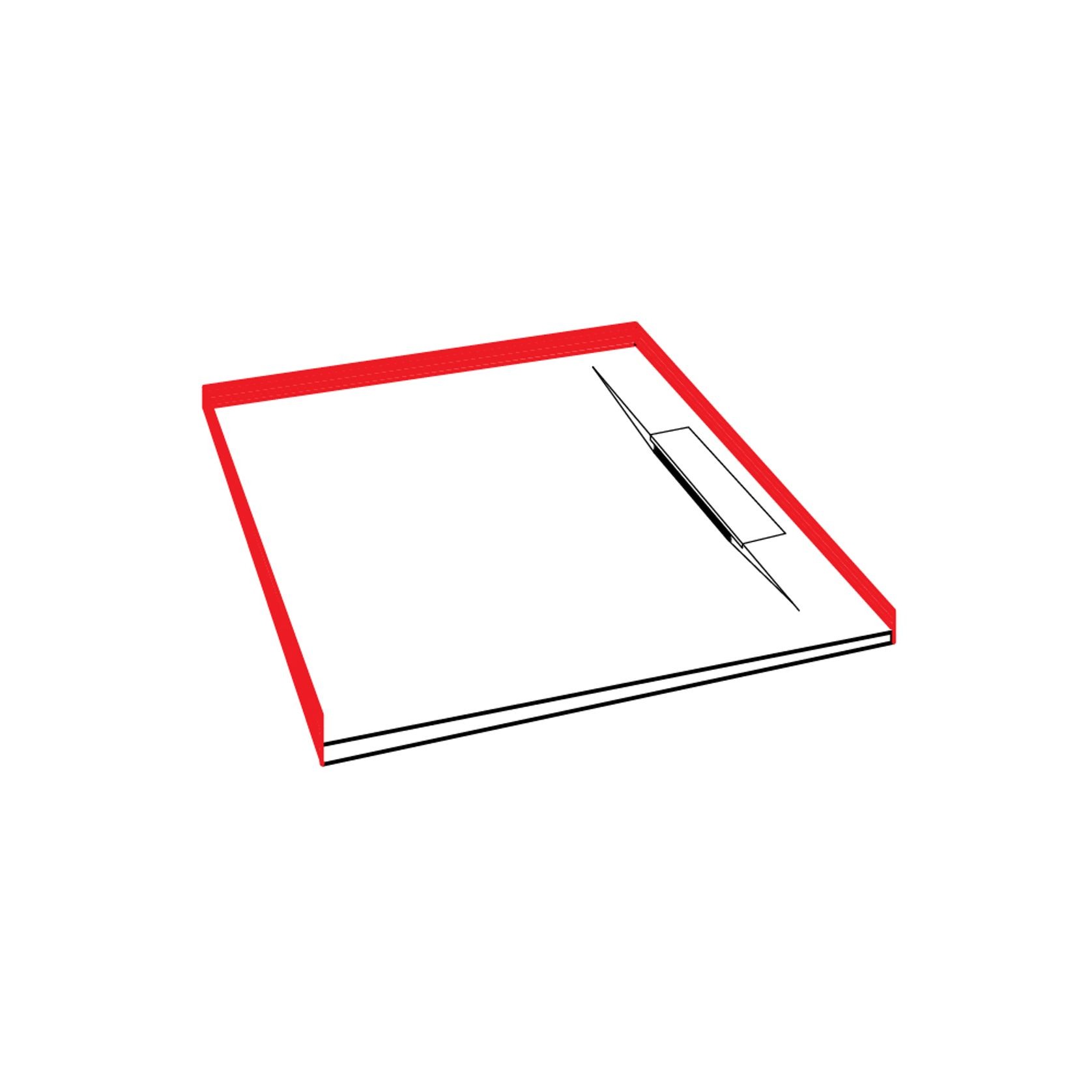 Pinnacle Alcove Tray 900x900x900 gallery detail image