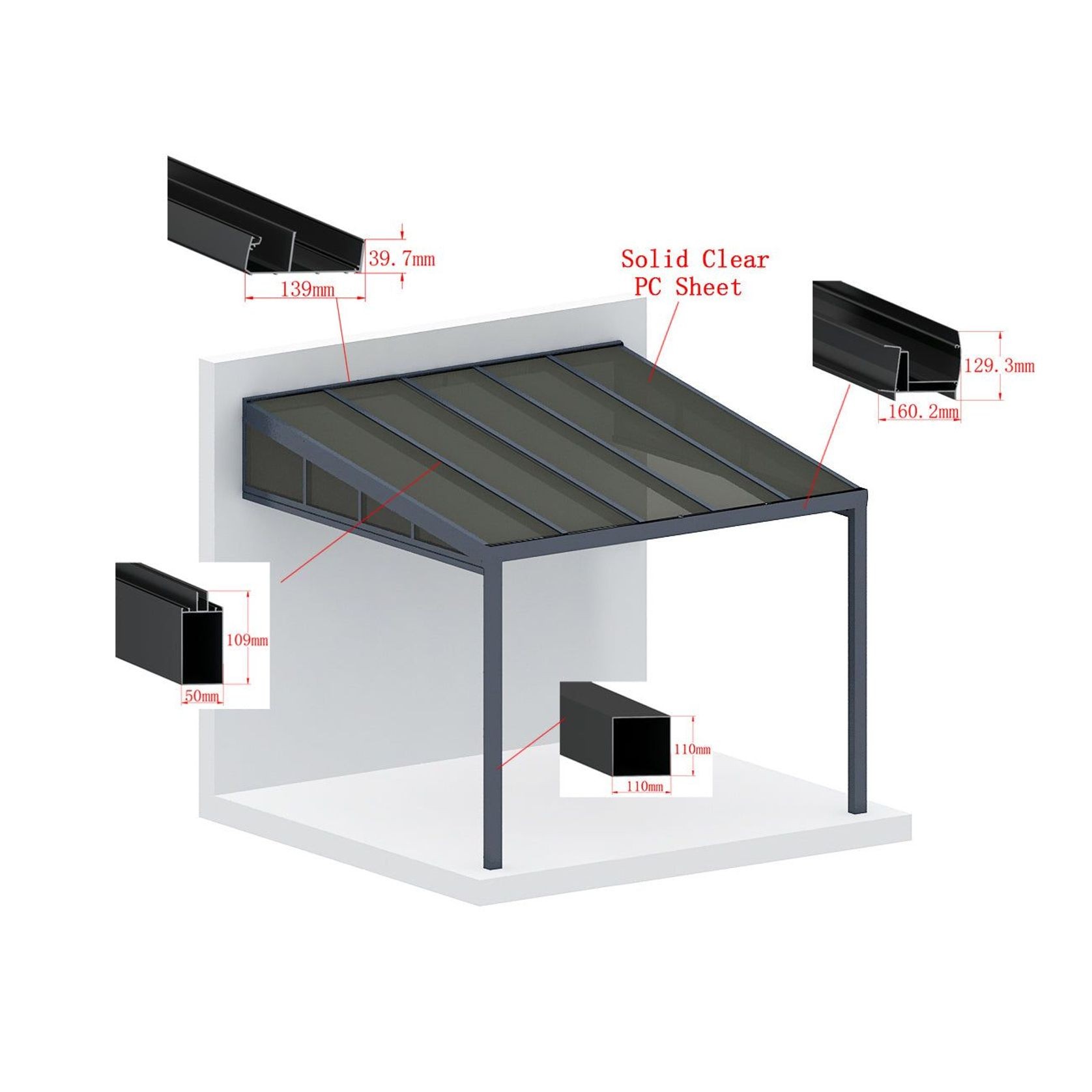 Coastal Patio Cover Collection gallery detail image