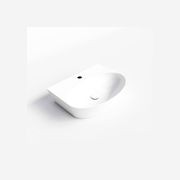 Pure Ellipse Ceramic Basin 600mm gallery detail image