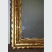 French Louis Philippe Gilt Wood Mirror C.1840 gallery detail image