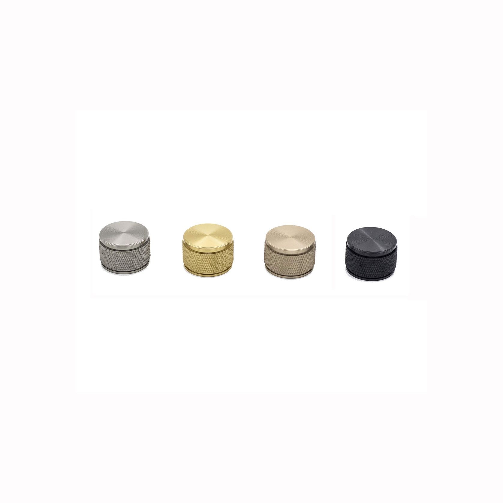 KT&CO Kitchen drawer knobs bellevue hill matt black / satin nickel / dark brushed brass/ champagne gallery detail image