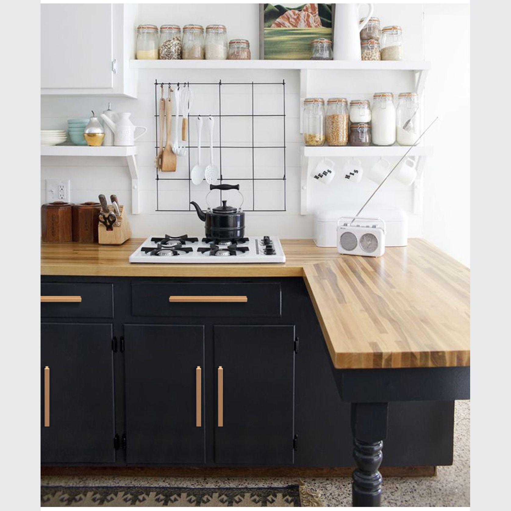 Nowra Finger Pull Kitchen Cabinet Handles gallery detail image