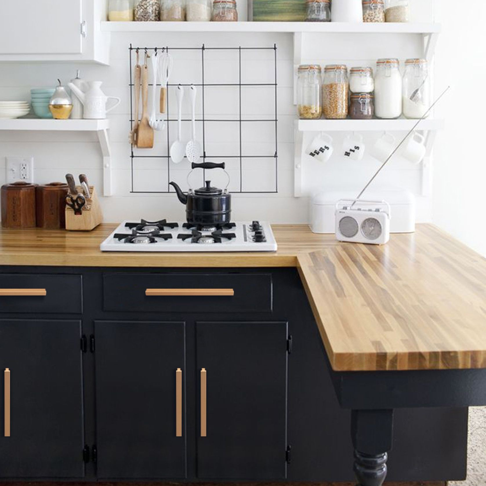 Nowra Finger Pull Kitchen Cabinet Handles gallery detail image