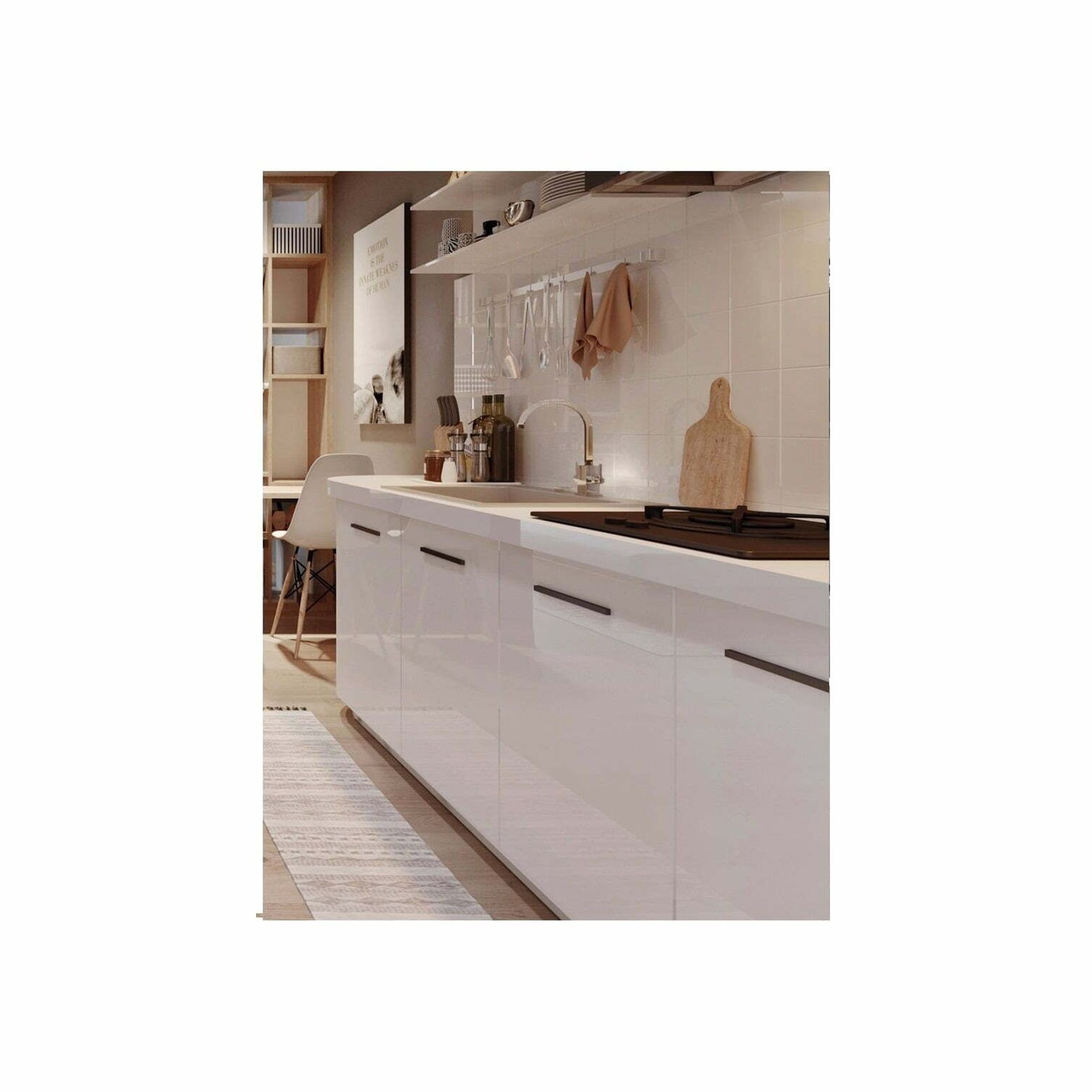 Nowra Finger Pull Kitchen Cabinet Handles gallery detail image