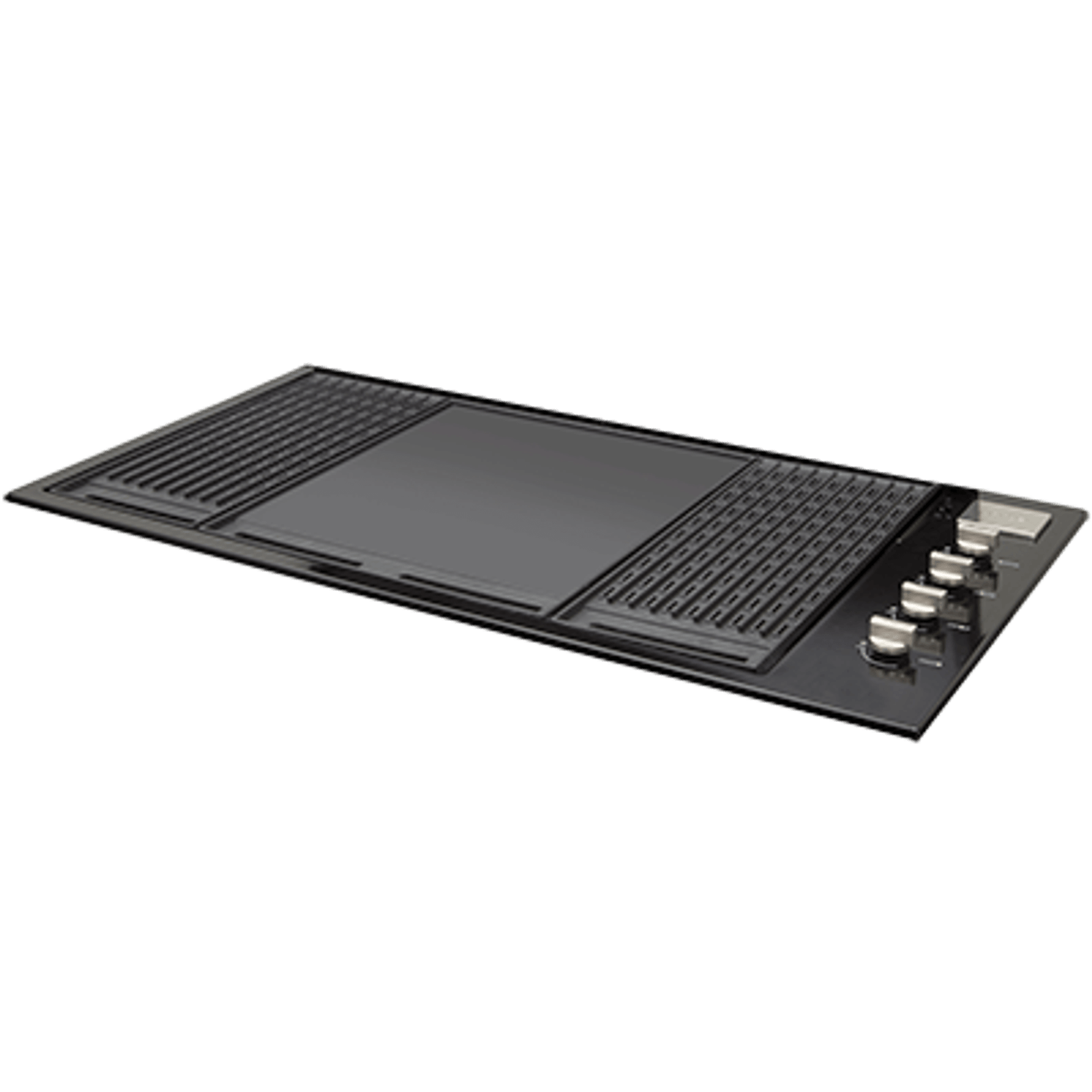 Artusi 104cm 4 Burner Built-In Gas BBQ - Black gallery detail image