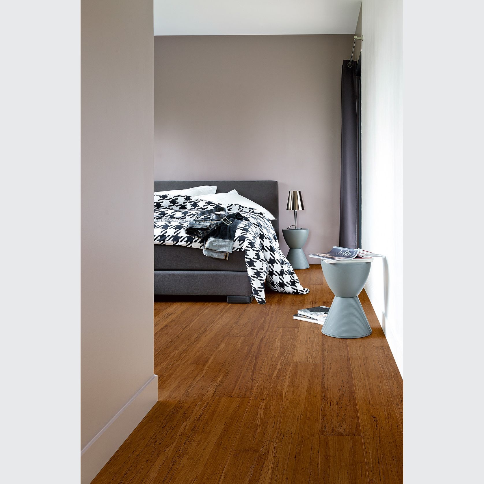 Arc Bamboo Brushed Antique Bamboo Flooring gallery detail image