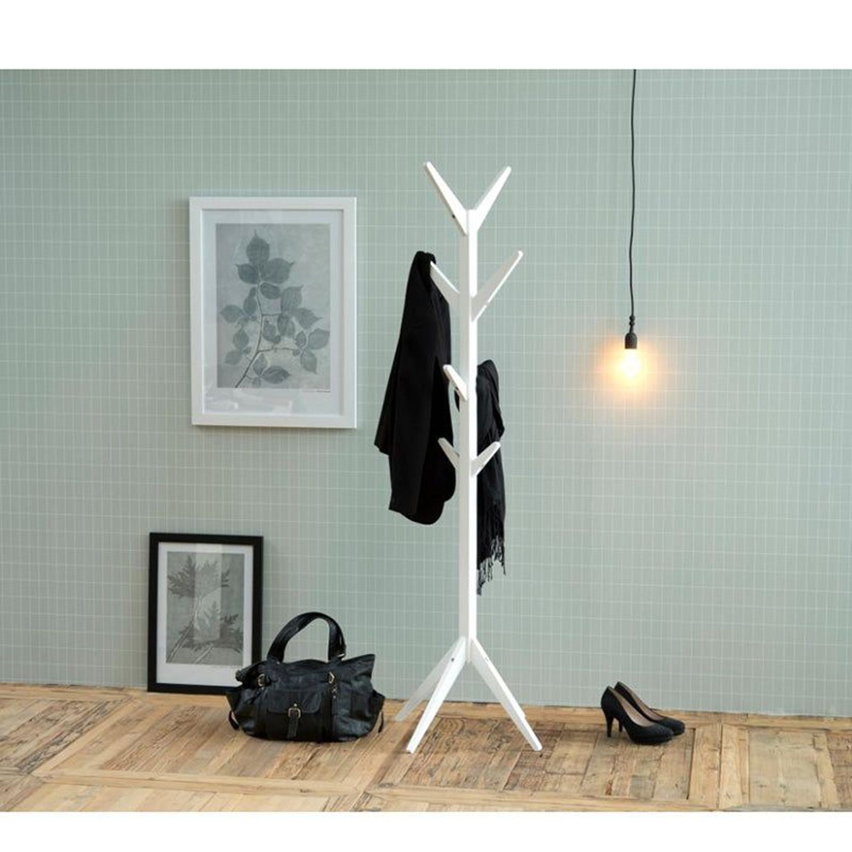 MASCOT Coat Hanger - White gallery detail image