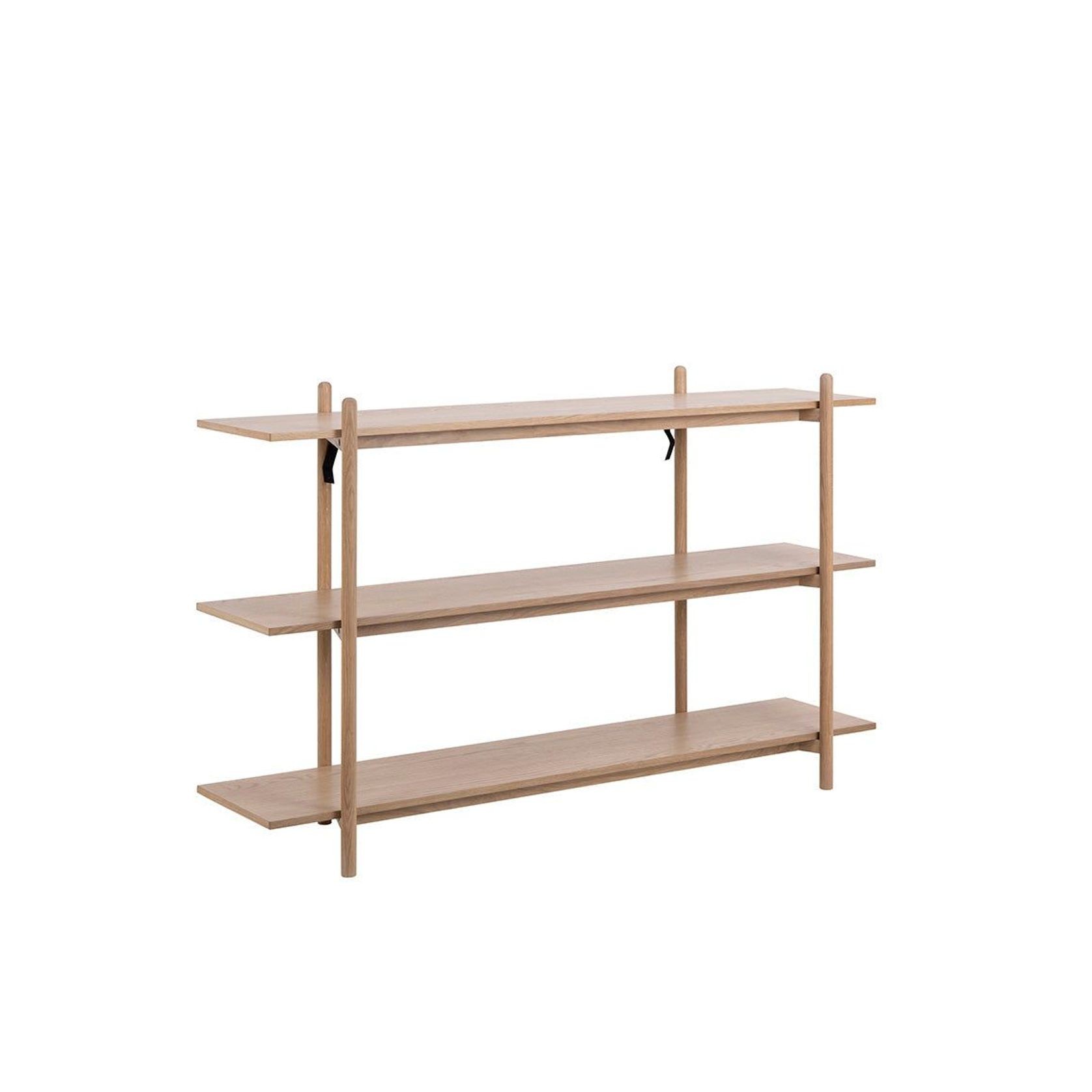 ASKAN Display Shelving Unit 150cm - Natural gallery detail image