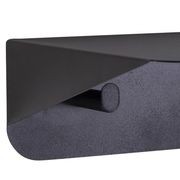 LINEAR Coat Hanger - Black gallery detail image