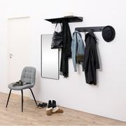 LINEAR Coat Hanger - Black gallery detail image