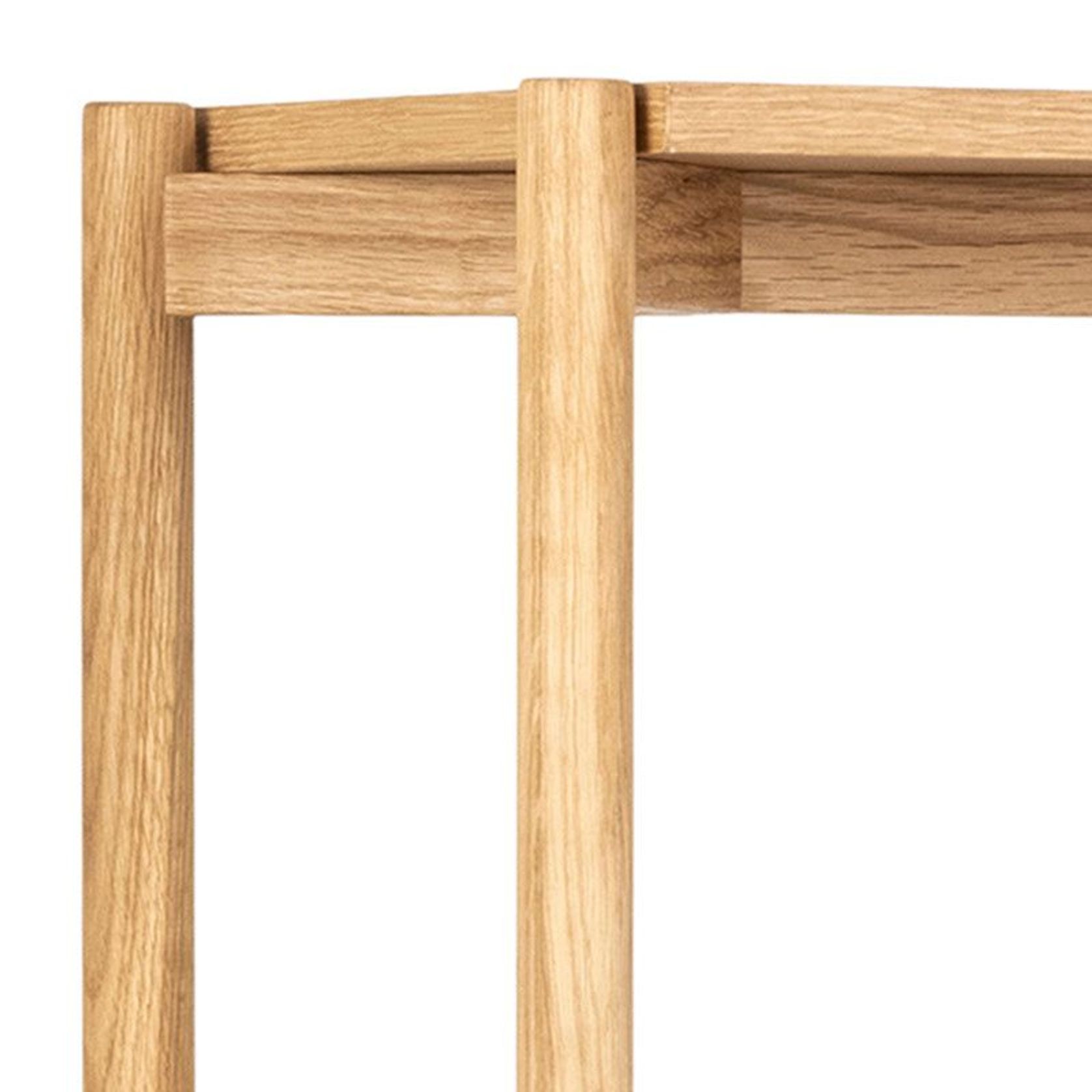 Braidwood Shelving Unit 86cm - Natural Oak gallery detail image