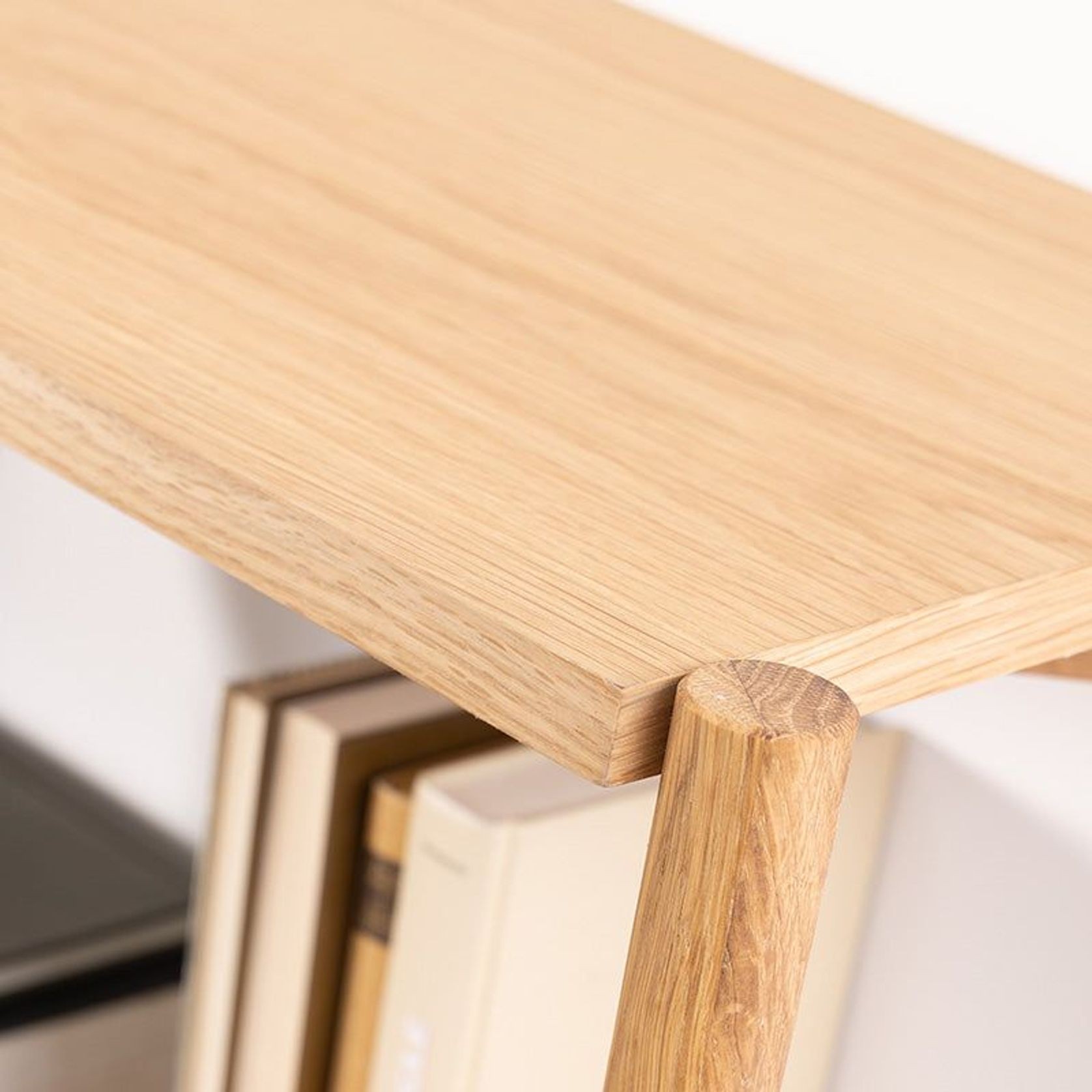 Braidwood Shelving Unit 86cm - Natural Oak gallery detail image