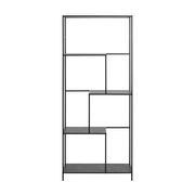 INFINITY Shelving Unit 72x170cm - Black gallery detail image