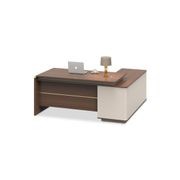 ANDERSON Executive Desk 2.0M Reversible - Australian Gold Oak gallery detail image