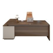 ANDERSON Executive Desk 2.0M Reversible - Australian Gold Oak gallery detail image