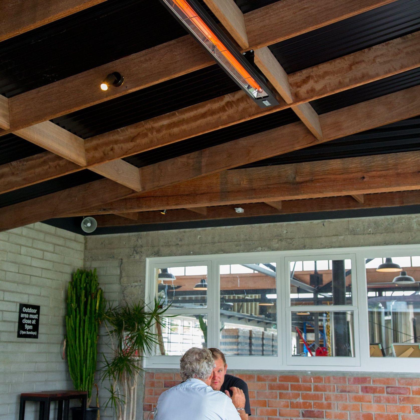 Infratech SL40 4kW Heater Black Shadow gallery detail image