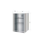 Artusi Single Door Outdoor Refrigerator - Stainless Steel gallery detail image