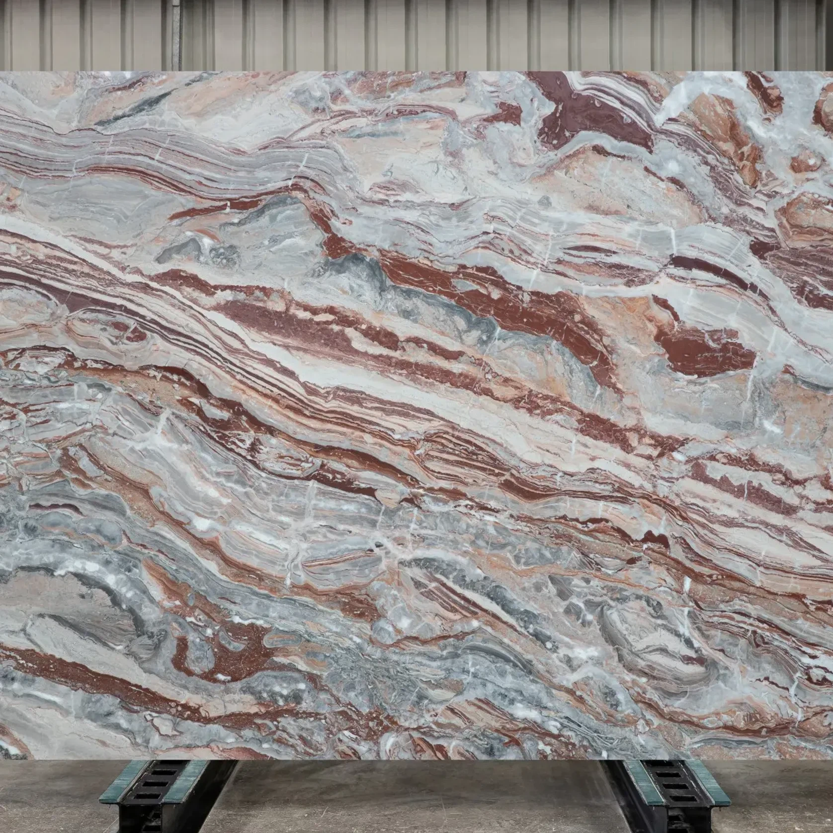 Arabescato Rosso Marble Benchtop gallery detail image